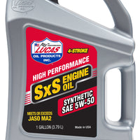 Lucas Sxs Synthetic Engine Oil 5w50 1 Gal Tires & Wheels
