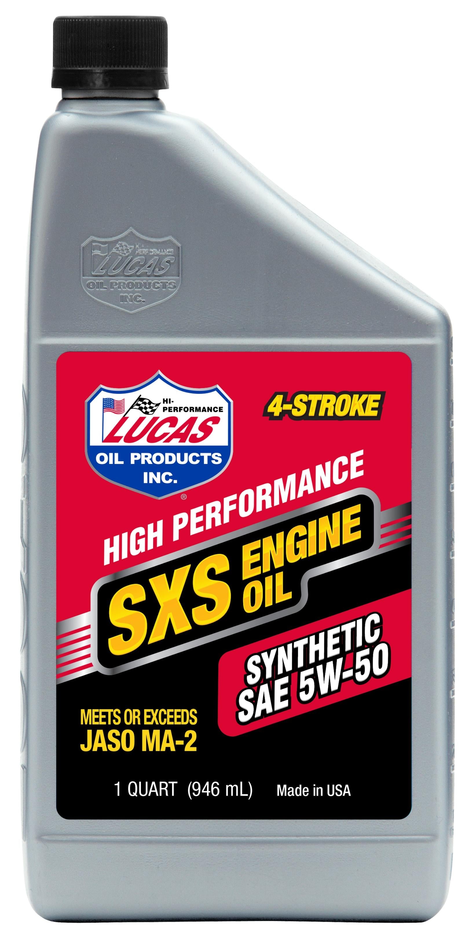 Lucas Sxs Synthetic Engine Oil 5w50 1 Qt - Tires & Wheels