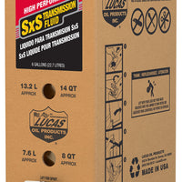 Lucas Sxs Synthetic Transmission Oil 6 Gal Bib - Tires & Wheels