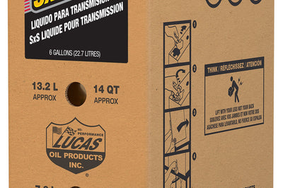 Lucas Sxs Synthetic Transmission Oil 6 Gal Bib - Tires & Wheels