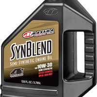 Maxima Syn Blend 4t 10w-30 1gal 4/case - Tires & Wheels