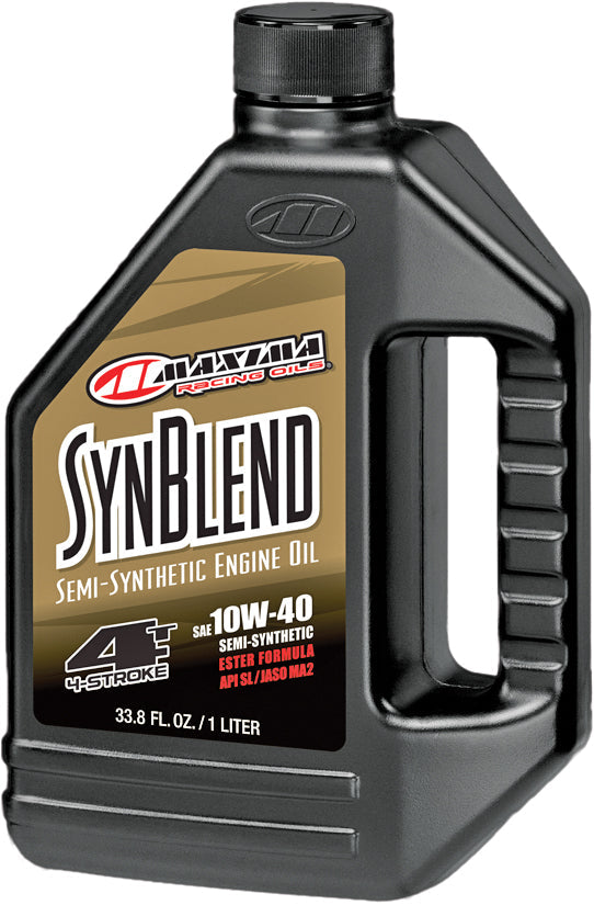 Maxima Syn Blend 4t 10w-40 1l 12/case - Tires & Wheels