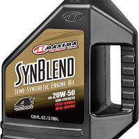 Maxima Syn Blend 4t 20w-50 1gal - Tires & Wheels