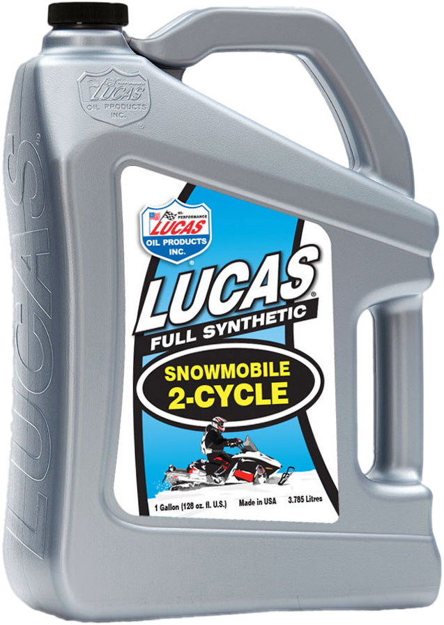 Lucas Synthetic 2-cycle Snowmobile Oil 1gal - Tires & Wheels