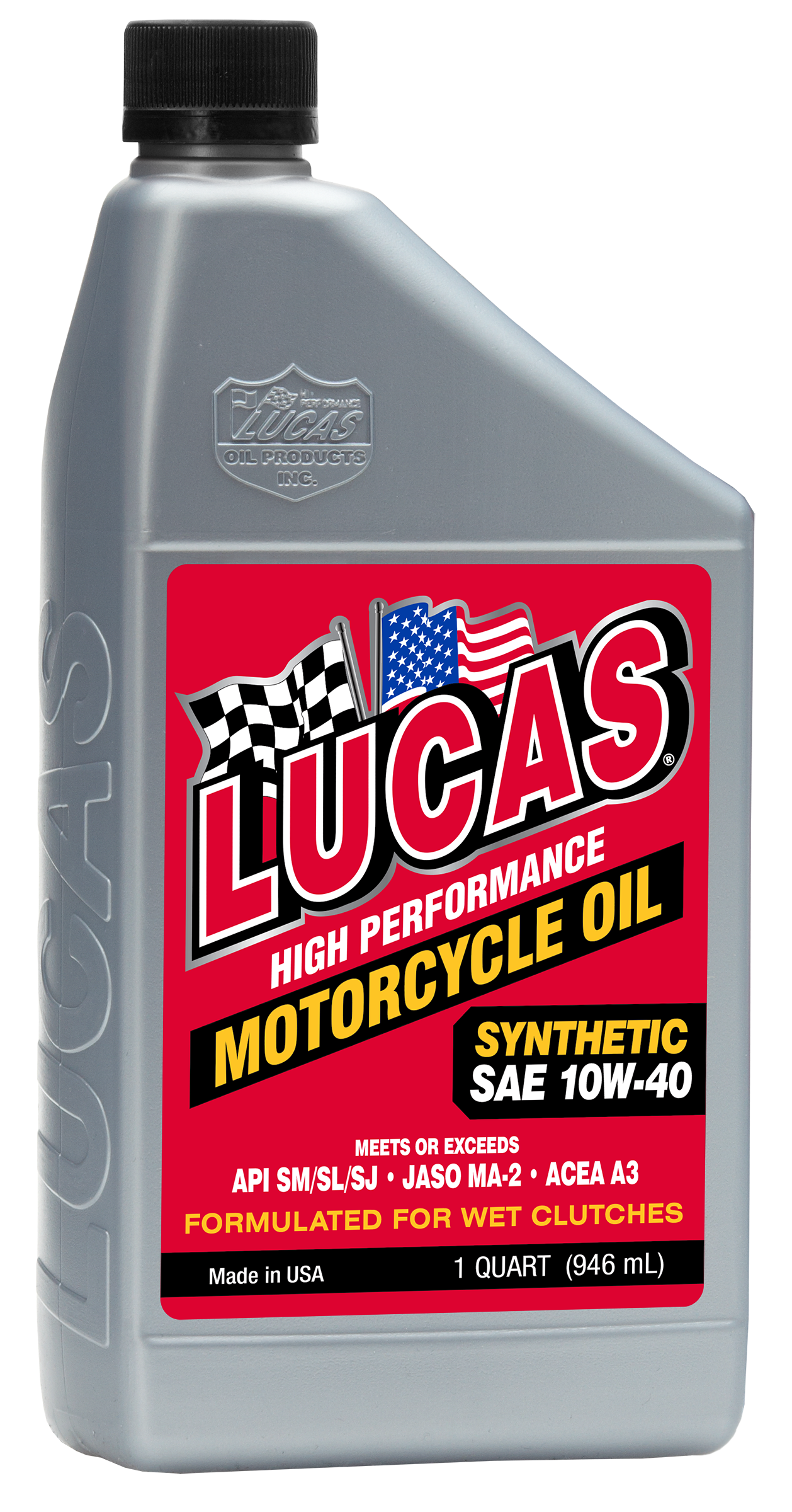Lucas Synthetic High Performance Oil 10w-40 1qt - Harddrive Products