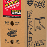 Lucas Synthetic High Performance Oil 10w40 6 Gal Bib
