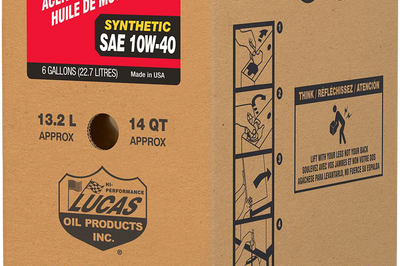 Lucas Synthetic High Performance Oil 10w40 6 Gal Bib