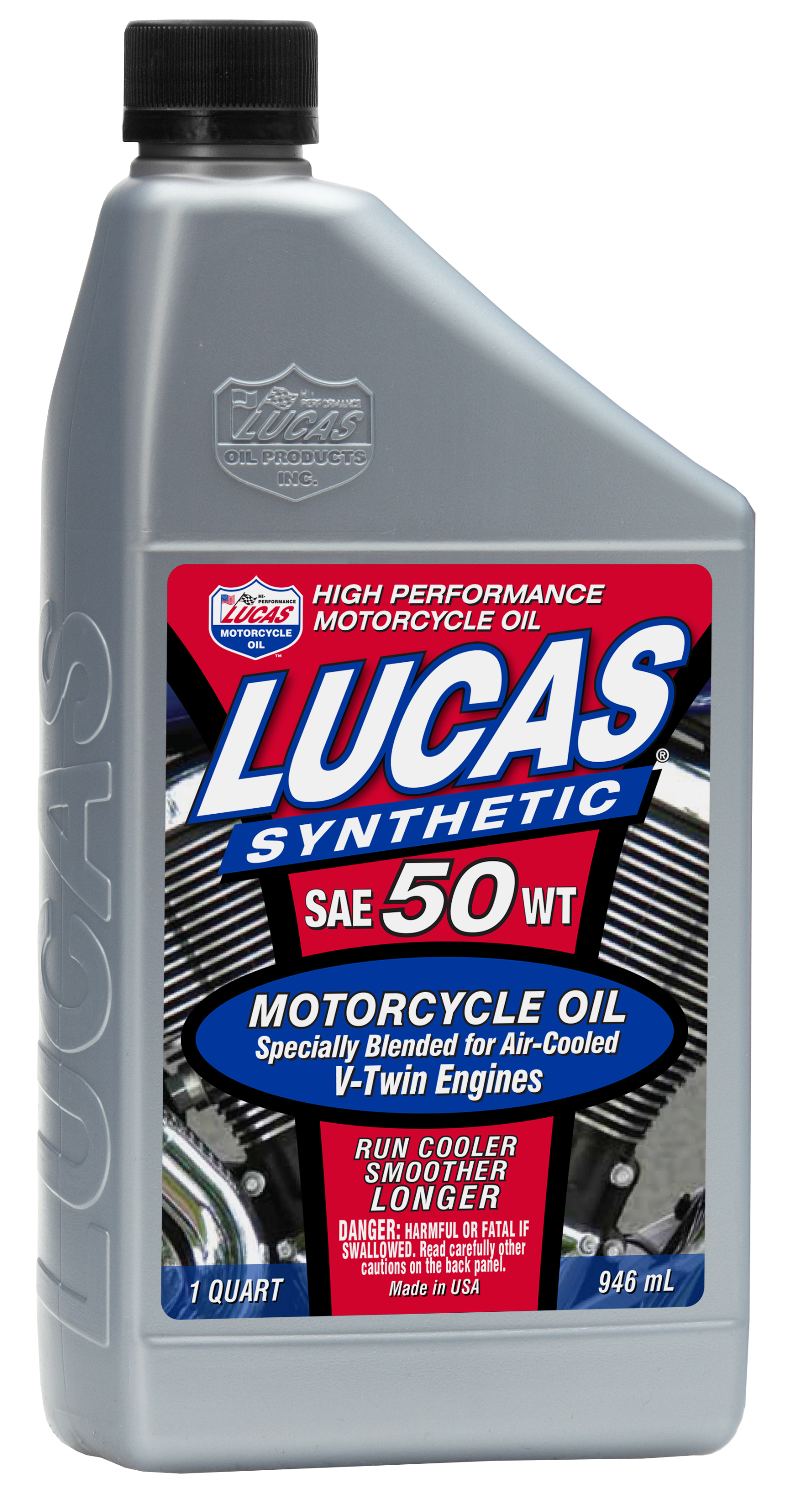 Lucas Synthetic High Performance Oil 50wt 1qt - Harddrive Products