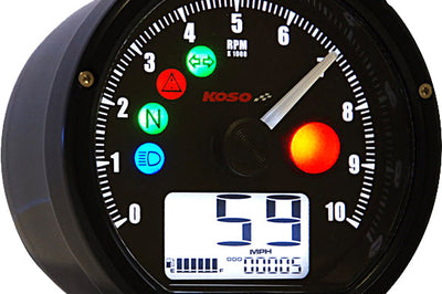 Koso T & Multi Function Meter (black) - Black - Street Collection