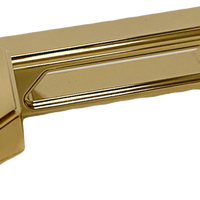 Pro One T-rex Shorty Shifter Arm Gold `14-22 Touring - Black - Harddrive Products