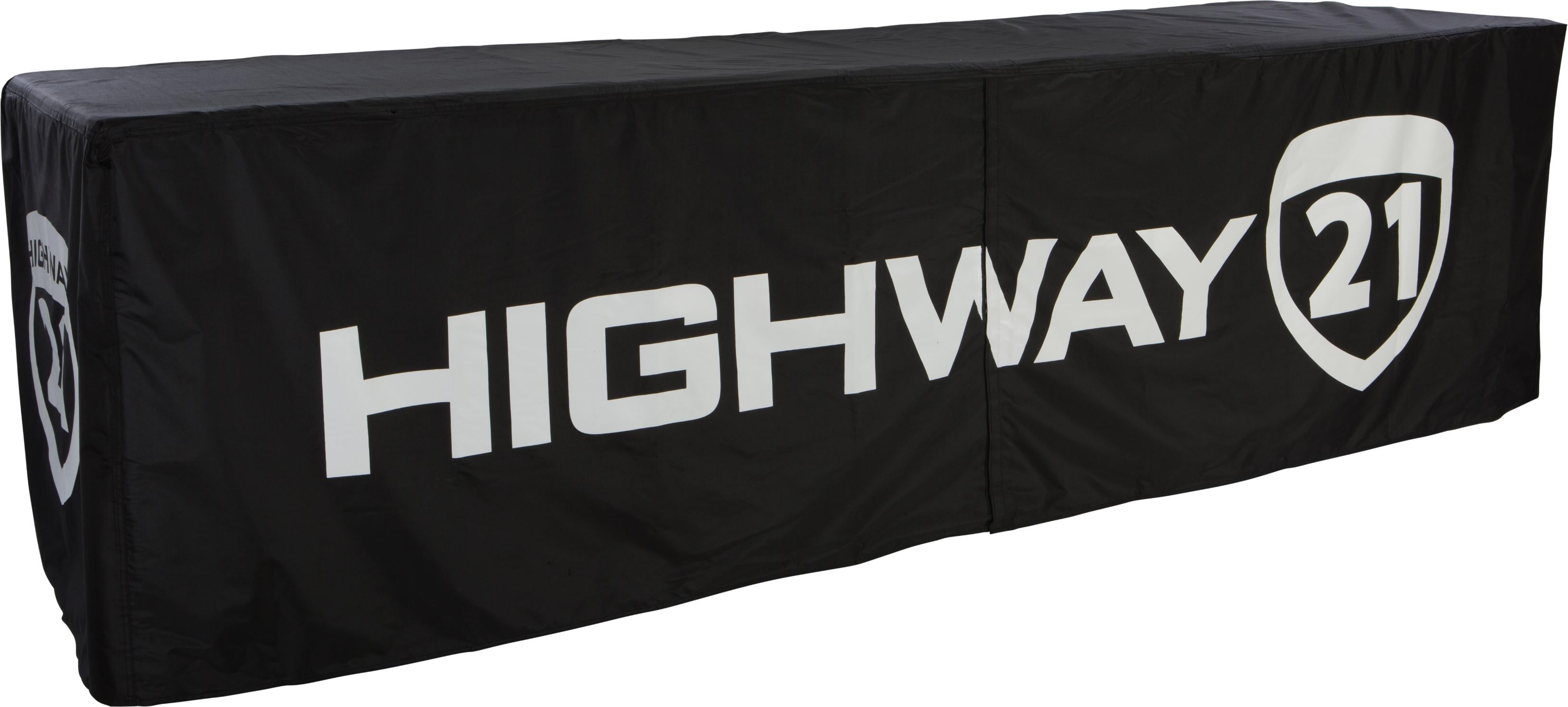 Highway 21 Table Cover Black 8’ - Harddrive Products