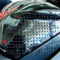 Stompgrip Tank Pad Kit Volcano Black Suz - Street Collection