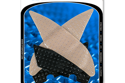 Stompgrip Tank Pad Kit Volcano Clear/black - Street Collection