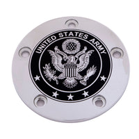Custom Engraving Tc Timer Cover Army Chrome - Harddrive Products
