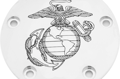 Custom Engraving Tc Timer Cover Marine Ega Chrome - Harddrive Products