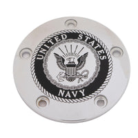 Custom Engraving Tc Timer Cover Navy Chrome - Harddrive Products