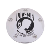 Custom Engraving Tc Timer Cover Pow-mia Chrome - Harddrive Products