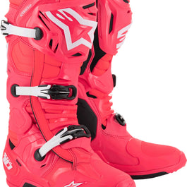 Alpinestars Tech 10 Boots Diva Pink/white 14 - Pink/White / US 07