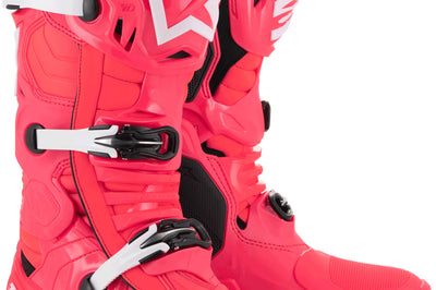 Alpinestars Tech 10 Boots Diva Pink/white 14 - Pink/White / US 07