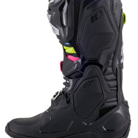 Alpinestars Tech 10 Supervented Boots Night Nvy/wht/rainbow Sz 14 - White / US - Apparel Collection