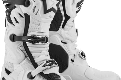 Alpinestars Tech 10 Supervented Boots Night Nvy/wht/rainbow Sz 14 - White / US - Apparel Collection