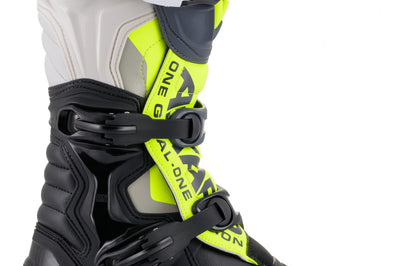 Alpinestars Tech 3 Boots Dk Grey/lt Grey/blk Sz 16 - Apparel Collection