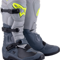 Alpinestars Tech 3 Boots Dk Grey/lt Grey/blk Sz 16 - Black/Cool Grey/Fluorescent Yellow / US 07 - Apparel Collection