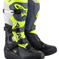 Alpinestars Tech 3 Boots Dk Grey/lt Grey/blk Sz 16 - Black/Cool Grey/Fluorescent Yellow / US 07 - Apparel Collection