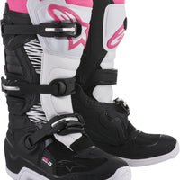 Alpinestars Tech 3 Stella Boots Black/white Sz 09 - Black/White/Pink / US 06 - Apparel Collection