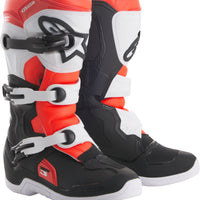 ALPINESTARS Tech 3s Boots Black/White/Red Sz 04 - Footwear