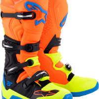 Alpinestars Tech 5 Boots Bt Rd/dk Rd/alpine Blu Sz 16 - Black / US 05 - Apparel Collection