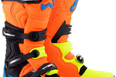 Alpinestars Tech 5 Boots Bt Rd/dk Rd/alpine Blu Sz 16 - Apparel Collection