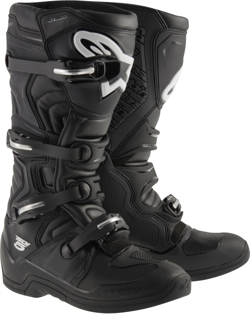 Alpinestars Tech 5 Boots Bt Rd/dk Rd/alpine Blu Sz 16 - Black / US 05 - Apparel Collection