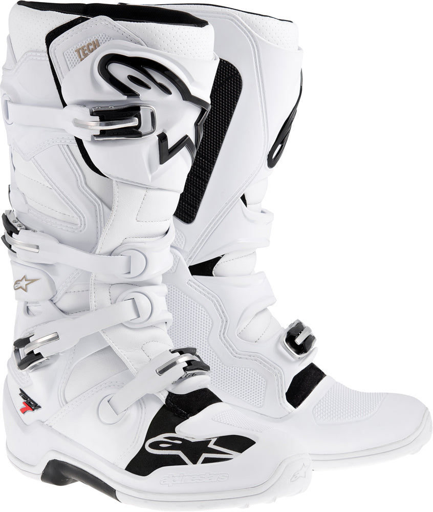 Alpinestars Tech 7 Boots Double Purple/wht Sz 9 White / US 16 Apparel Collection