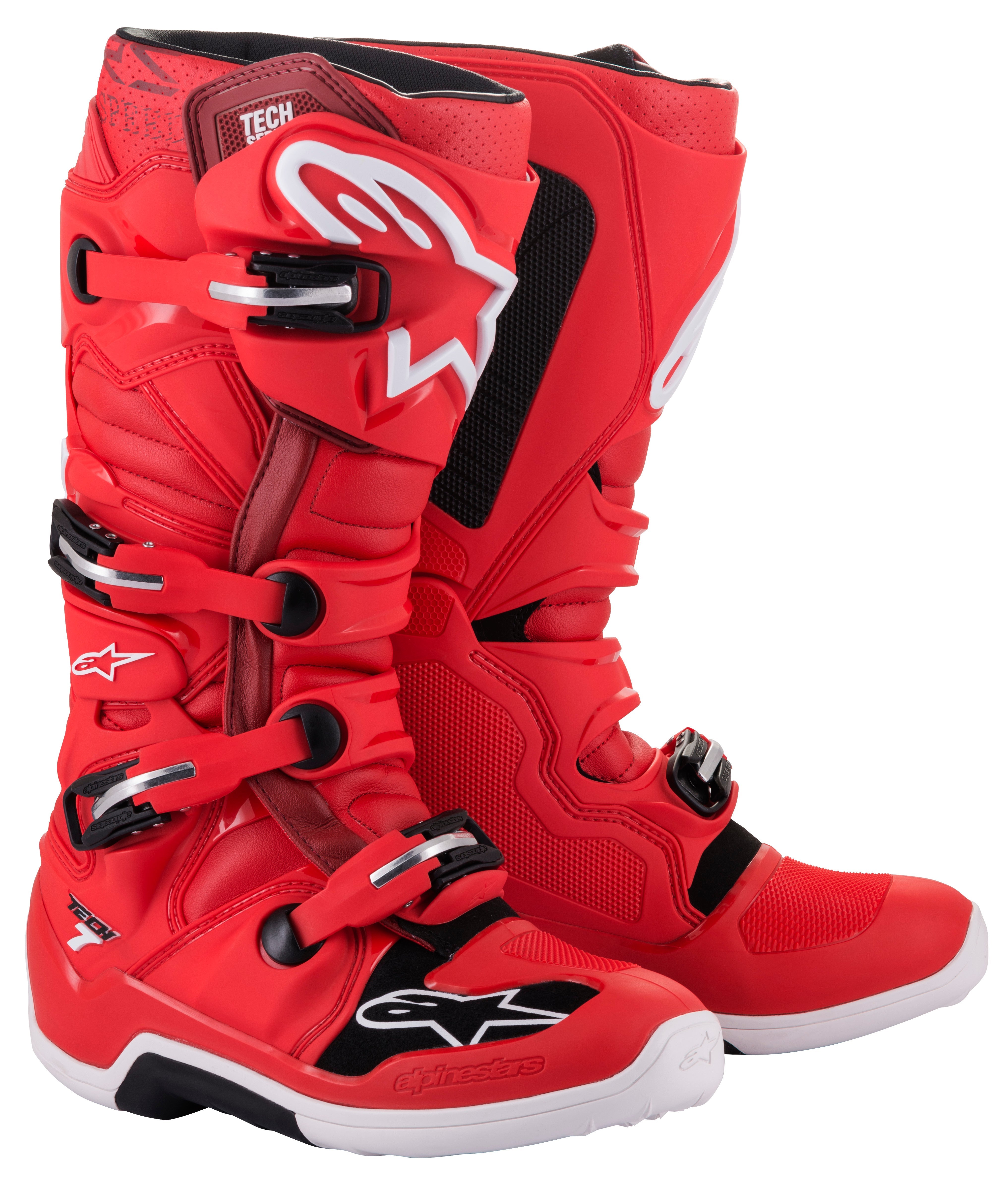 ALPINESTARS Tech 7 Boots Red Sz 07 - Footwear