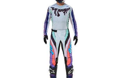 Alpinestars Tech 7 Le Boots Double Purple/blue/black Sz 12