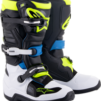 Alpinestars Tech 7 S Boots Blue/black/white 8 - Black/White / US 03 - Apparel Collection