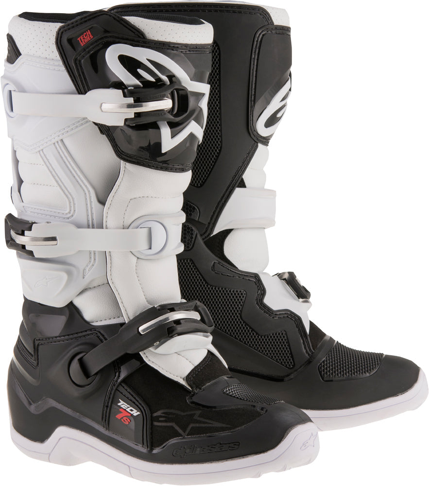 Alpinestars Tech 7 S Boots Blue/black/white 8 - Black/White / US 03 - Apparel Collection