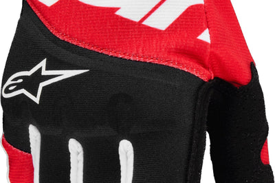 Alpinestars Techstar Gloves Black/yellow Fluo Xl - Black/Bright Red / 2X-Large