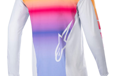 Alpinestars Techstar Le Daytona 23 Jersey Grey/orange Fluo/rhodamine Xl