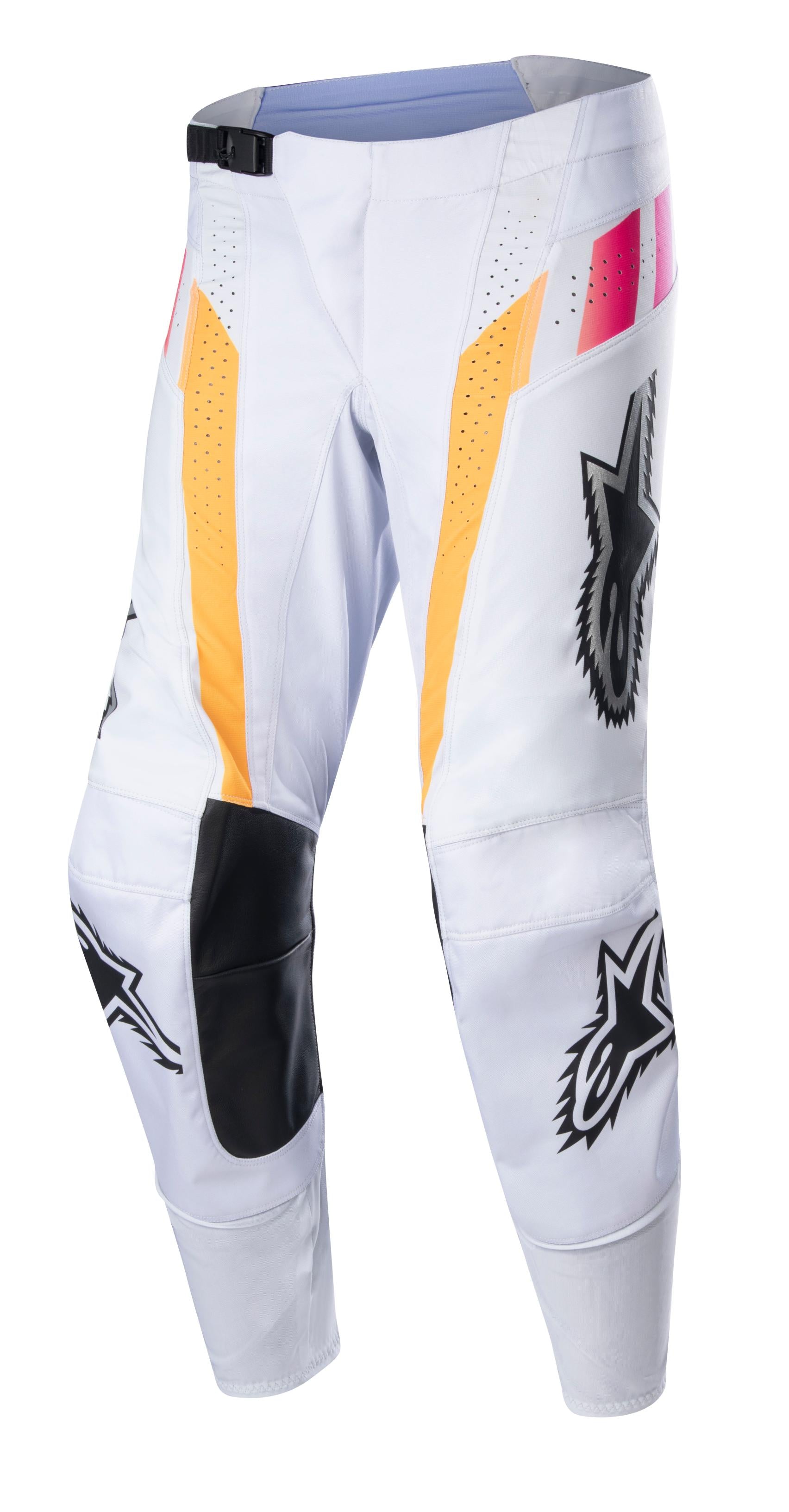 Alpinestars Techstar Le Daytona 23 Pants Grey/orange Fluo/rhodamine 40 - Grey/Fluorescent Orange/Rhodamine