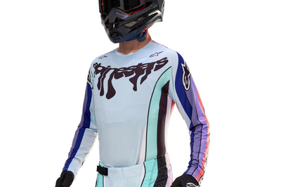 Alpinestars Techstar Le Imperial Jersey Double Purple/blue/black Md