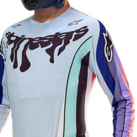 Alpinestars Techstar Le Imperial Jersey Double Purple/blue/black Xl - Purple/Blue/Black / 2X-Large