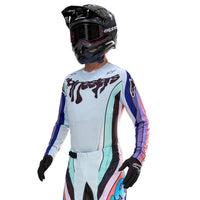 Alpinestars Techstar Le Imperial Jersey Double Purple/blue/black Xl - Purple/Blue/Black / 2X-Large