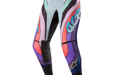Alpinestars Techstar Le Imperial Pants Double Purple/blue/black Sz 40 - Purple/Blue/Black / US 28