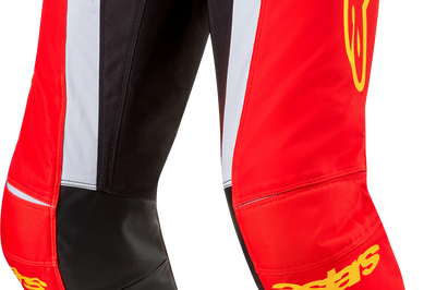 Alpinestars Techstar Ocuri Pants Lt Blu/ylw Fluo/rd Berry Sz 40 - Hot Orange/Purple/Black / US 38 - Apparel Collection