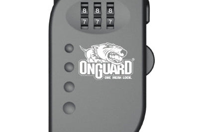 Onguard Terrier 8063 Combo Cable Lock Roller Retractable - Street Collection