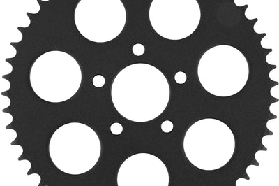 HARDDRIVE Textured Black Rr Sprocket 51t 2000 13 Big Twin Flat - Sprockets