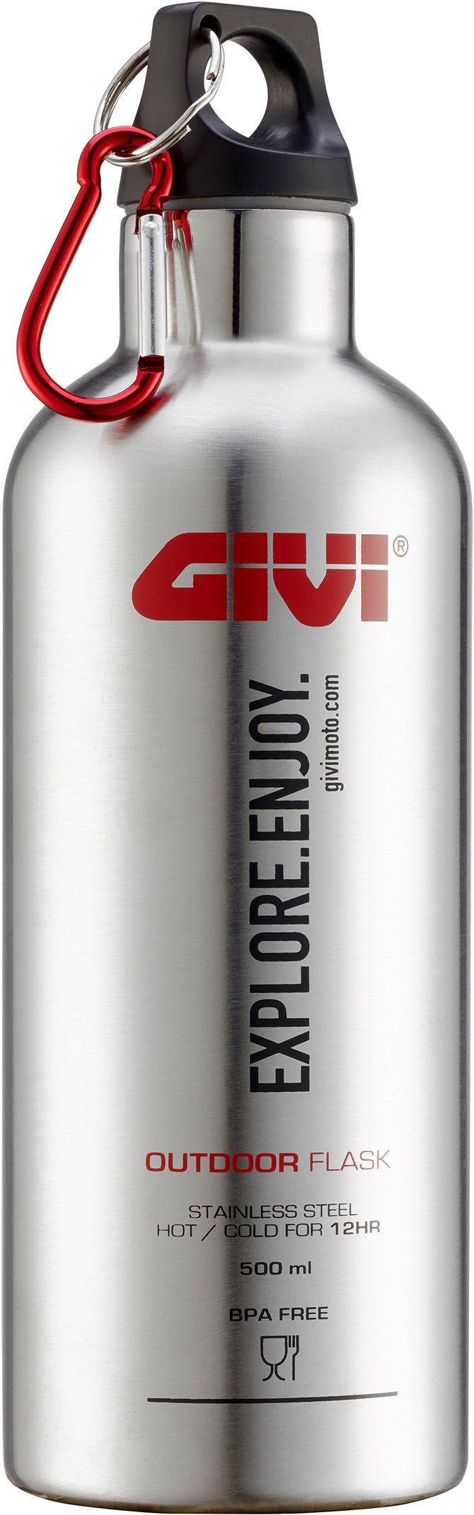 Givi Thermal Flask 500ml Stainless Steel - Street Collection