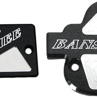 Modquad Throttle & Brake Cover Set Black Logo Banshee - Atv Performance Products